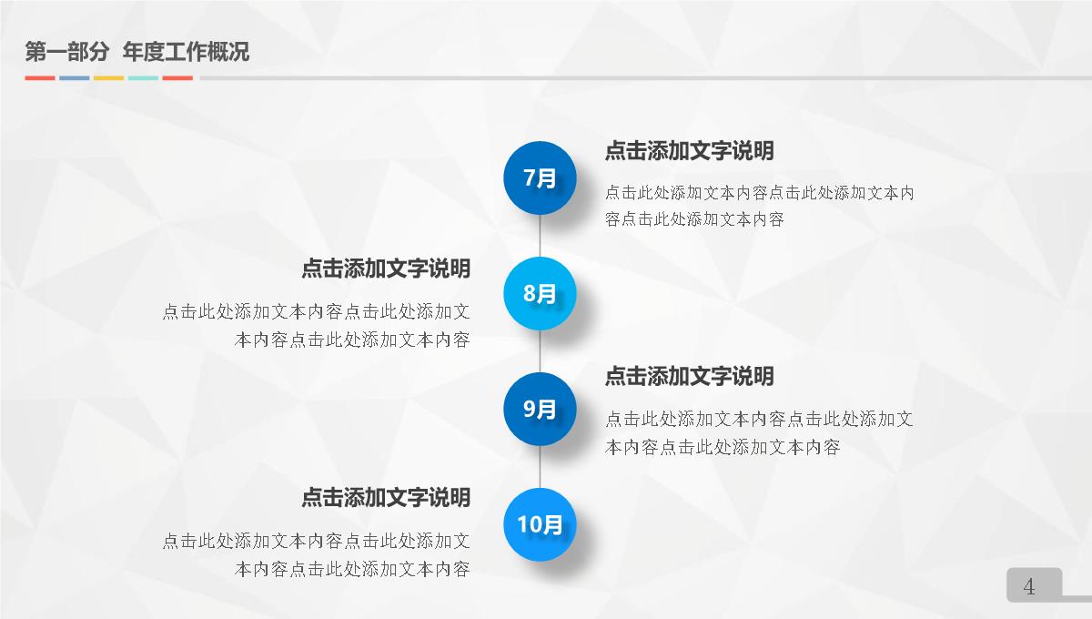 述职报告工作总结年终汇报PPT模板_04