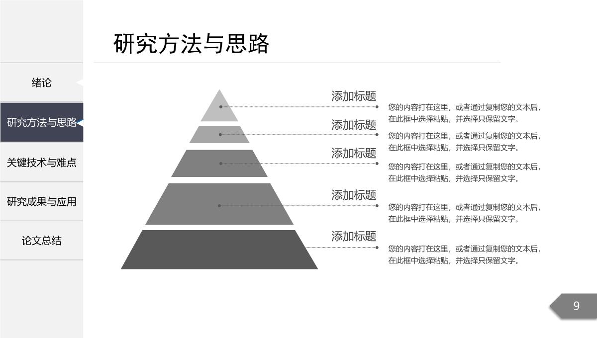 白色主题毕业论文PPT模板_09