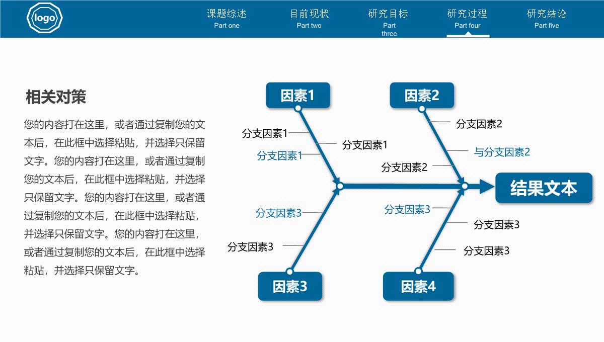 蓝色严谨稳重论文答辩开题报告PPT模板_23