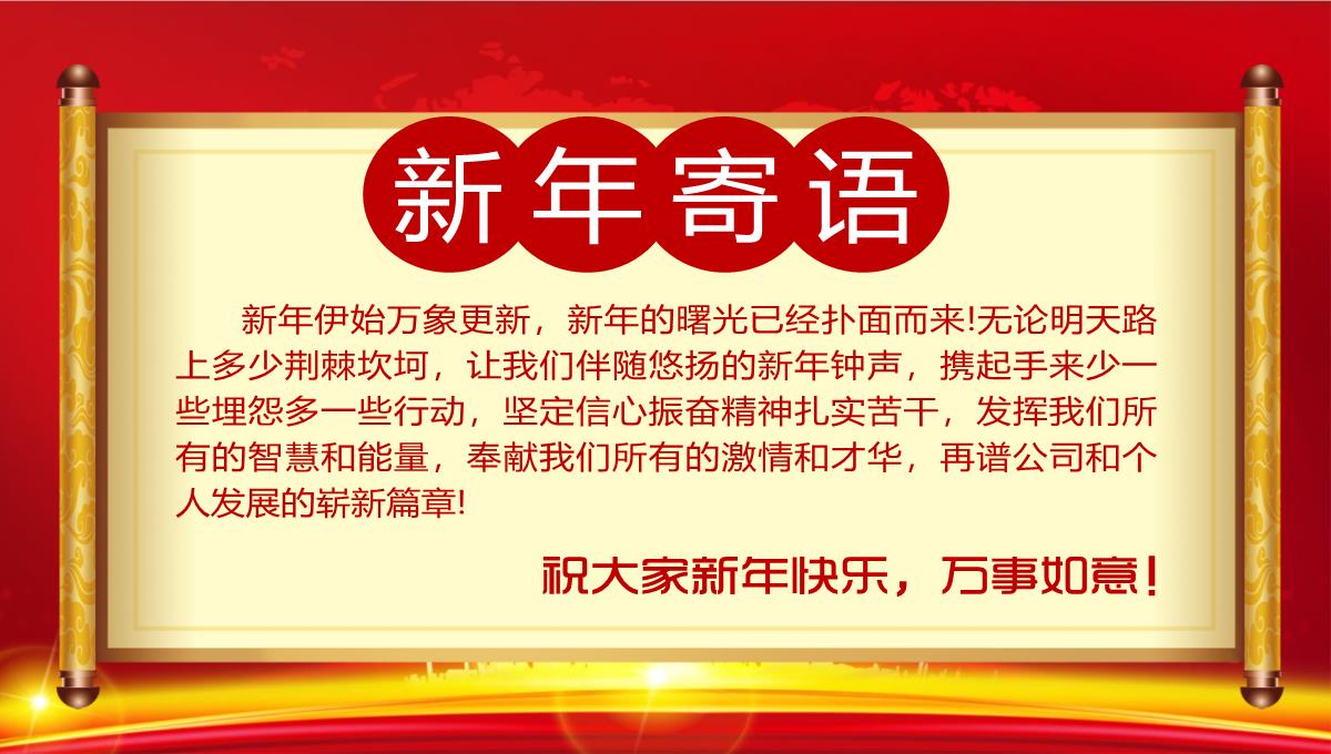 赢战猴年颁奖晚会工作总结年会誓师总结大会动态PPT模板素材(带炫动画效果)之六_42