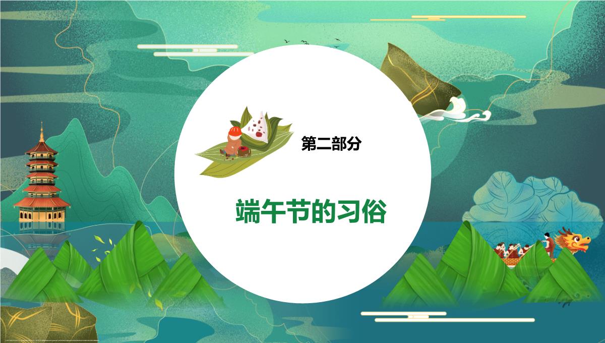 介绍中国传统节日端午节PPT模板_09