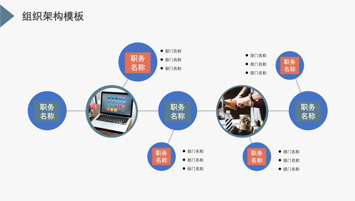 企业组织架构图PPT模板_03