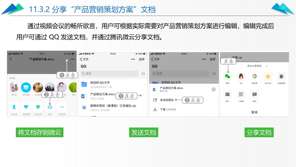 办公软件高级应用PPT课件(共12章)第11章综合案例——制作产品营销策划方案PPT模板_32