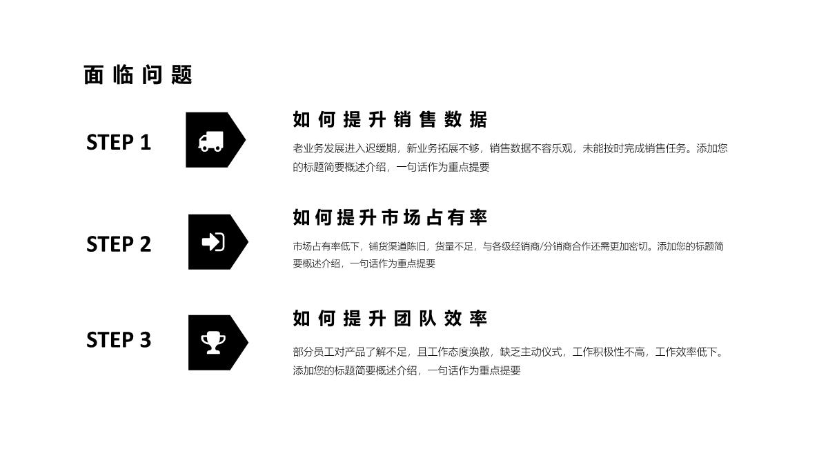 大气商务风营销策划年中总结工作汇报PPT模板_06