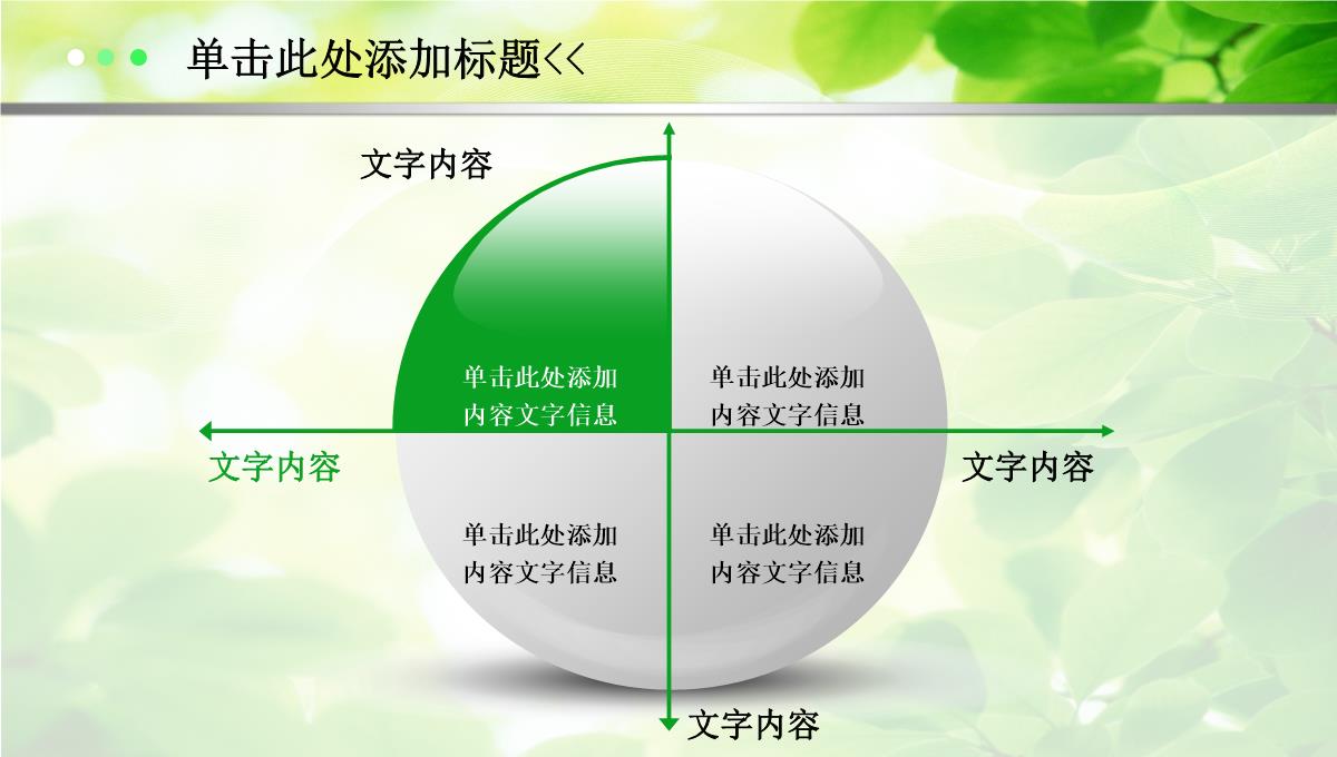 适合绿色清新医疗环保汇报动态PPT模板_13