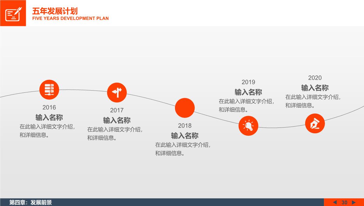 创业策划书-商业计划书PPT模板_30