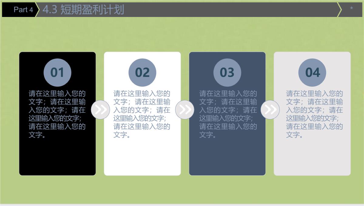 完整标准版商业计划书PPT模板_26