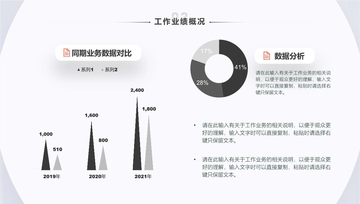 极简风年终总结工作汇报PPT模板_09