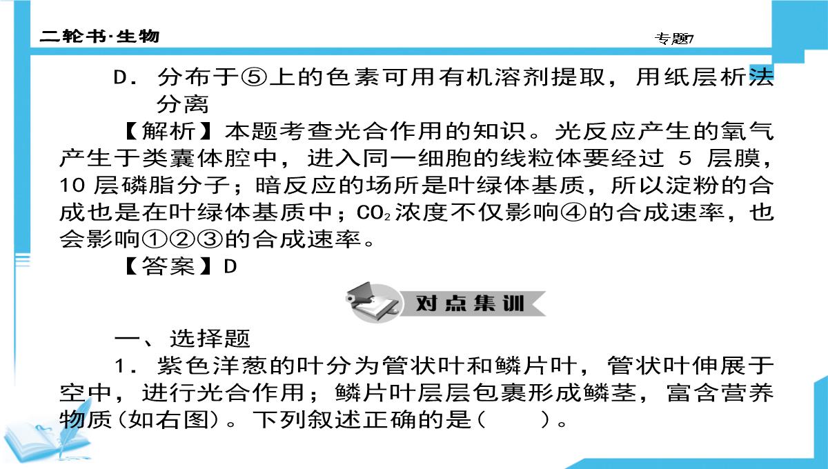 高考生物二轮复习课件：7-生物图形、图表信息题(共计88张PPT)PPT模板_53