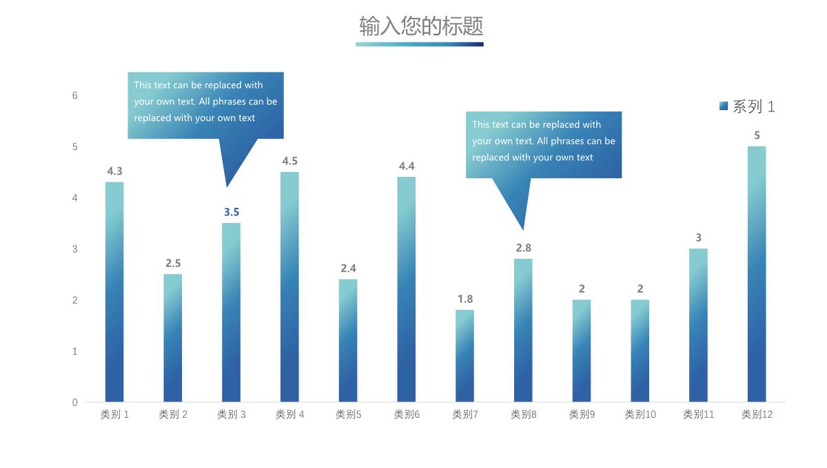 图表合集年度数据统计分析PPT图表PPT模板_17