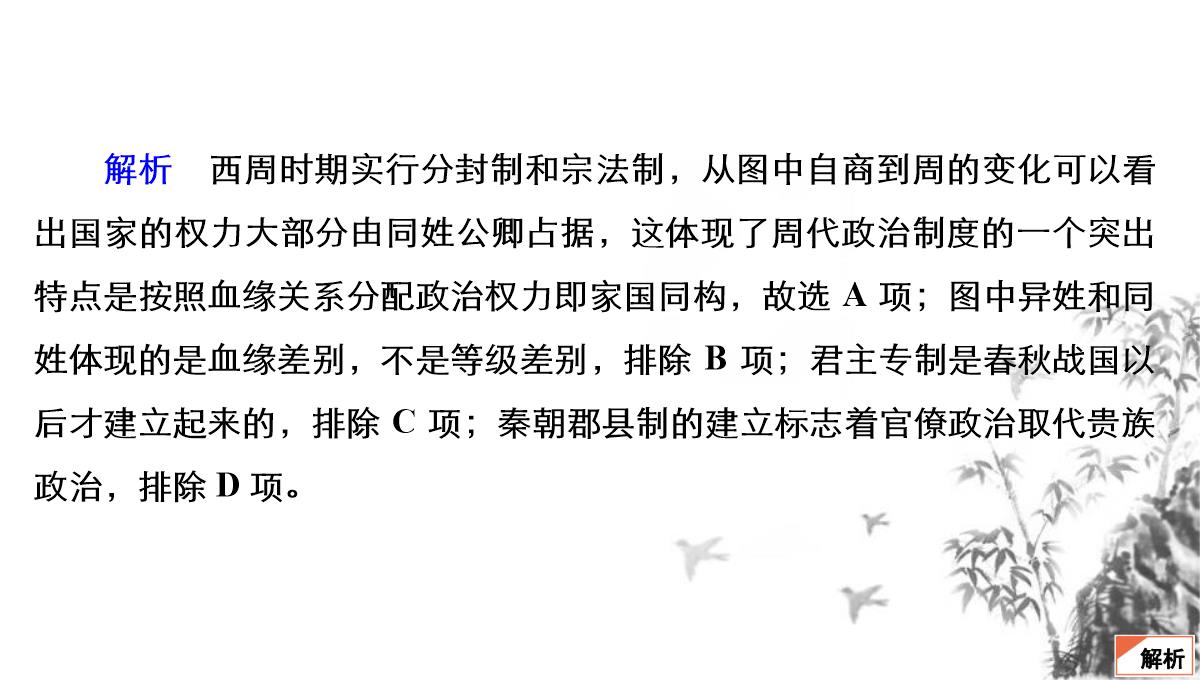 高考历史大二轮专题复习特色练课件训练13图表图画类选择题26PPT模板_05