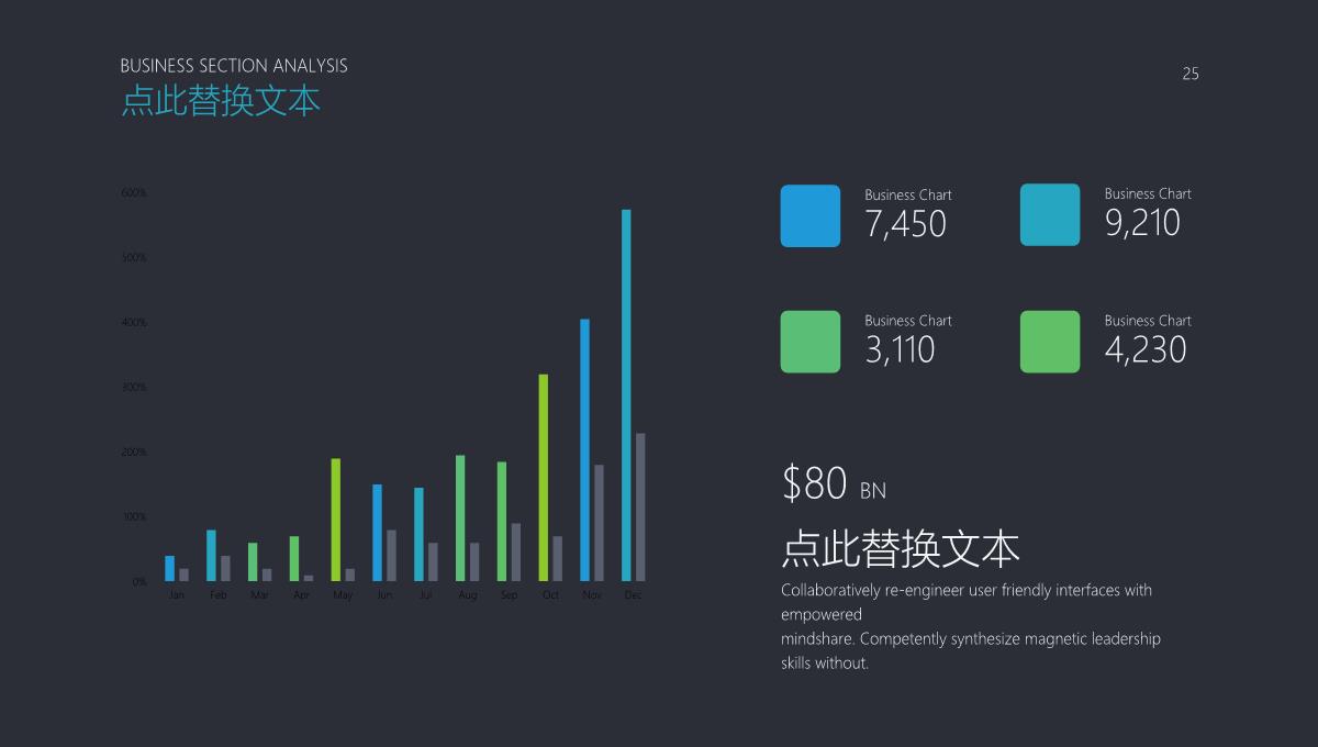 欧美风数据统计分析商务PPT图表2PPT模板_25