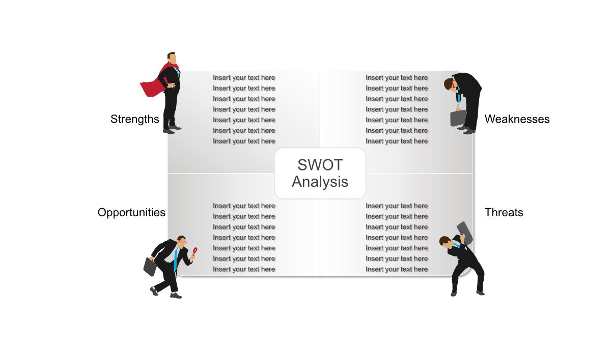 商务SWOT分析可视化图标集NO5PPT模板_35