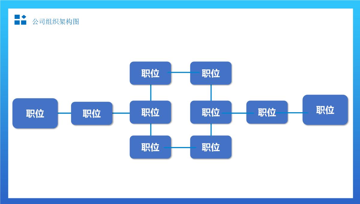 简约组织架构图适用于商务汇报办公总结通用PPT模板_18