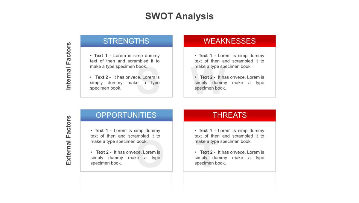 商务SWOT分析可视化图标集NO5PPT模板_02