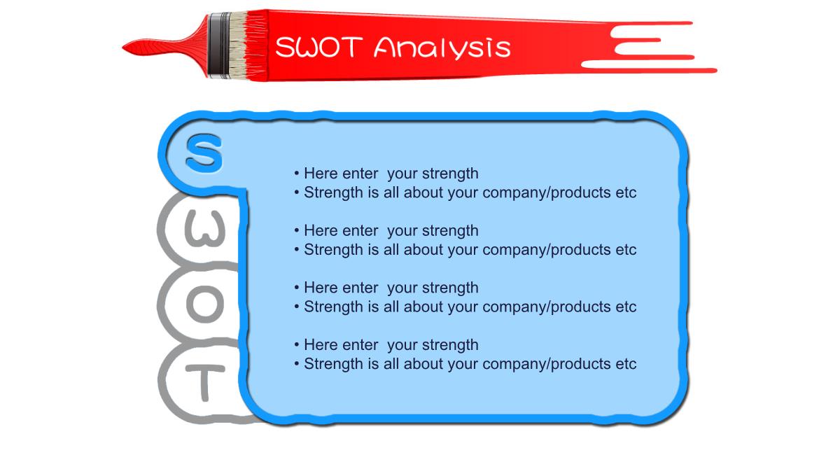 商务SWOT分析可视化图标集NO5PPT模板_38