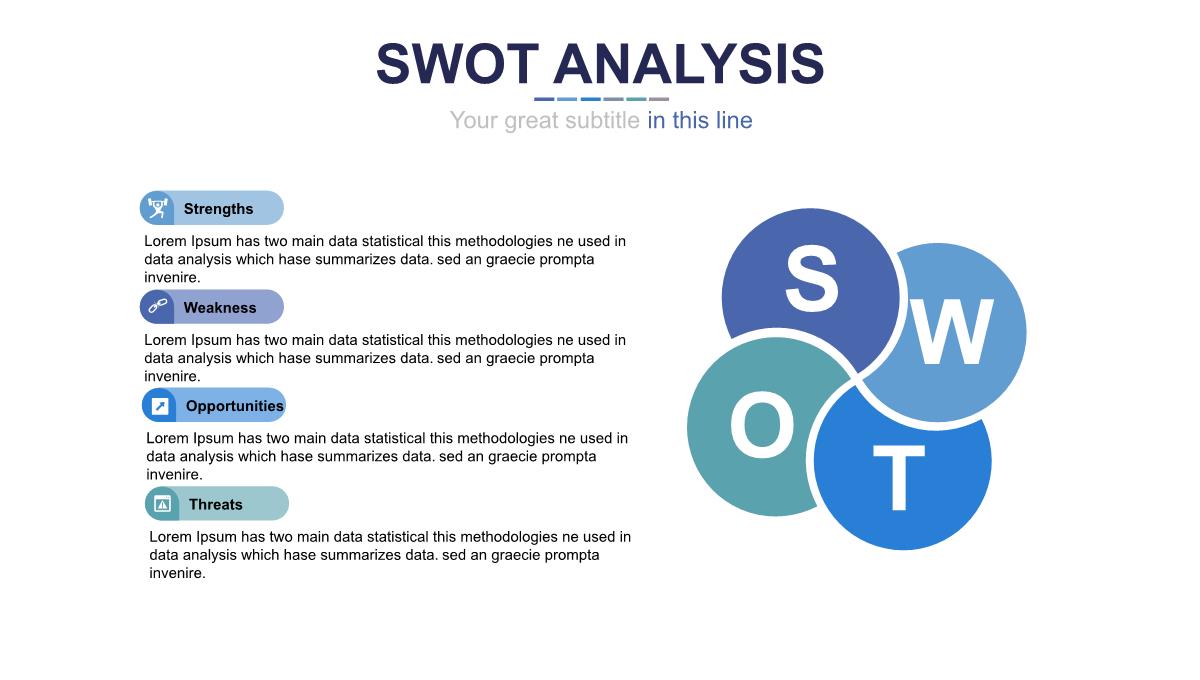 商务SWOT分析可视化图标集NO5PPT模板_12
