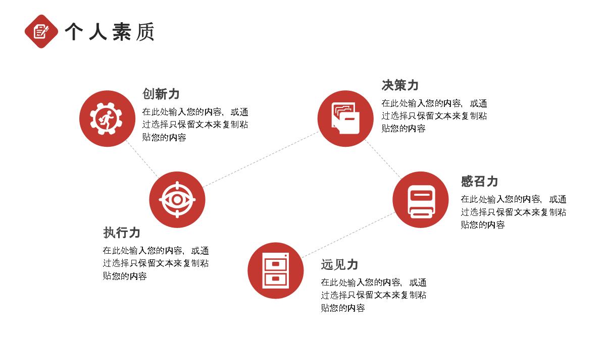 岗位竞聘工作应聘实用ppt模板_11