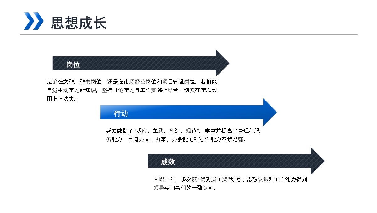 简约岗位竞聘求职简历PPT模板8_09