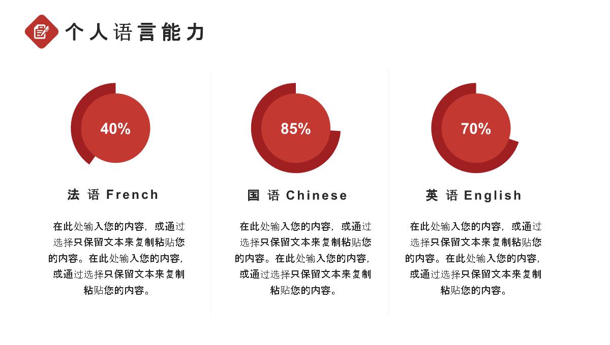 岗位竞聘工作应聘实用ppt模板_07