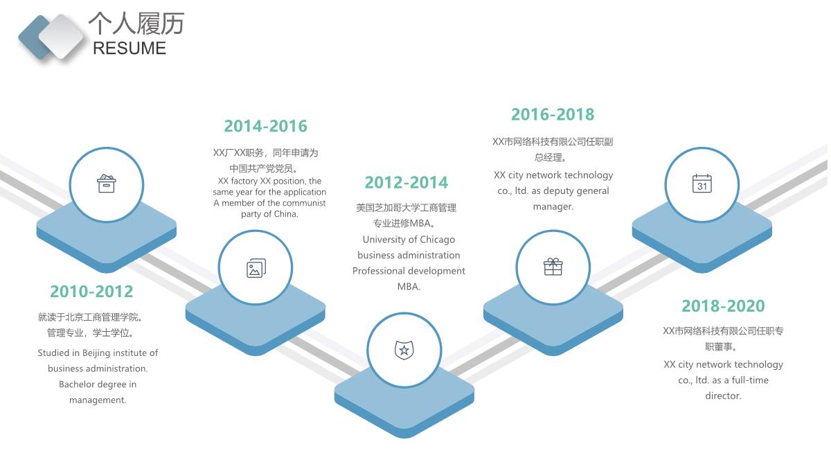 英文成人自我介绍PPT模板_06