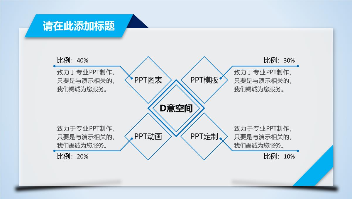 魅蓝大气商务PPT模板_11