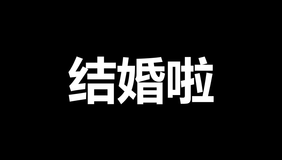 Work办公结婚快闪PPT模板_07