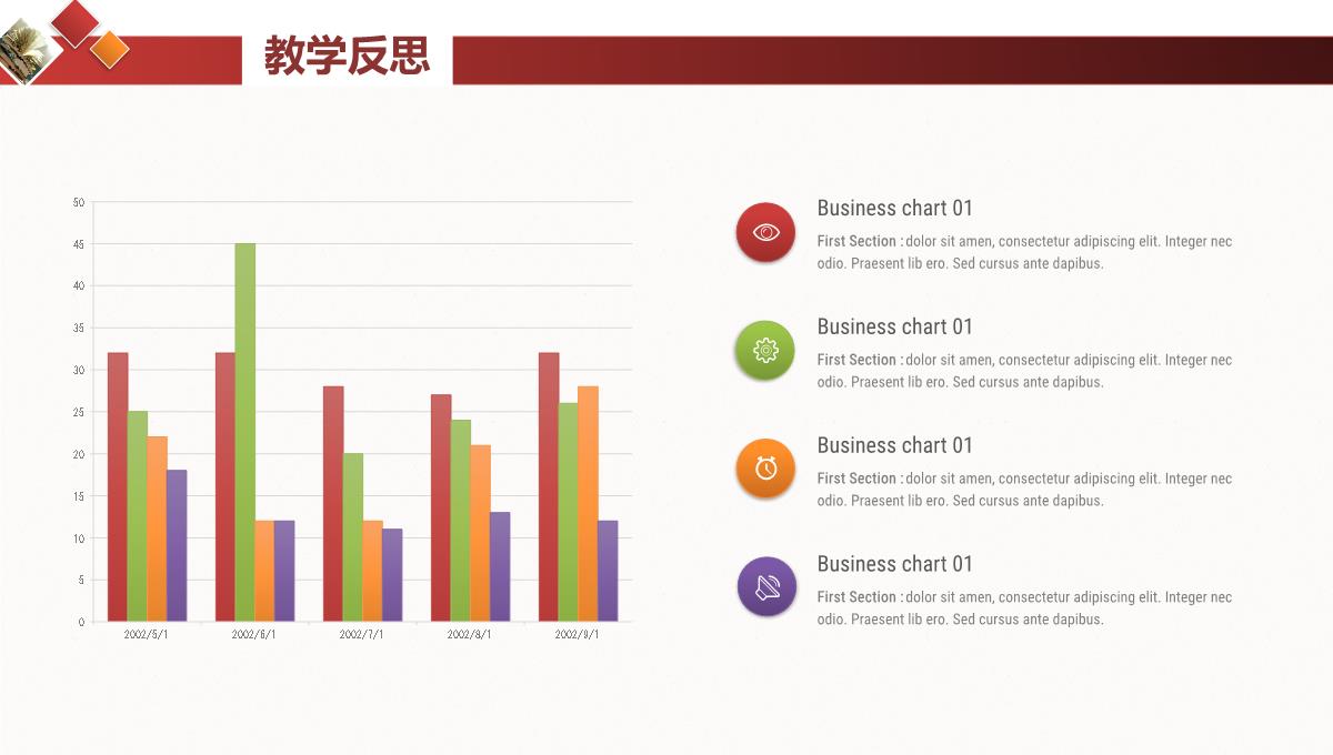 时尚组合信息化教学设计说课PPT模板_32