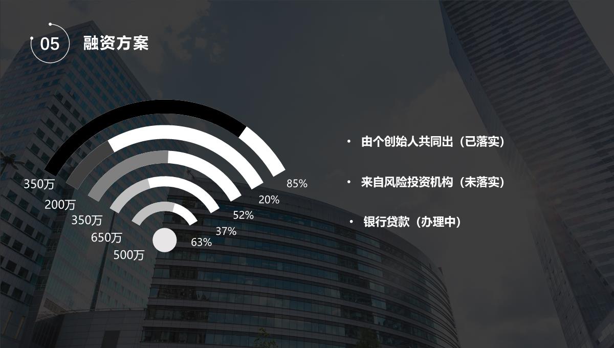 商业项目融资计划书ppt模板_25