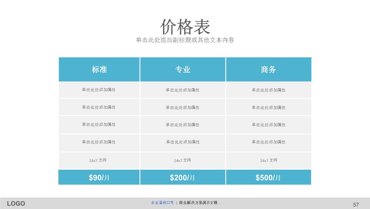 创意商务通用PPT模版PPT模板_57