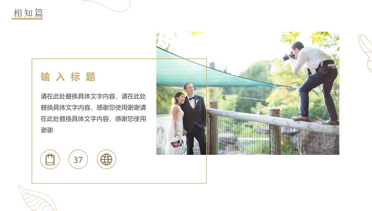 我们结婚吧婚礼相册PPT模板_11