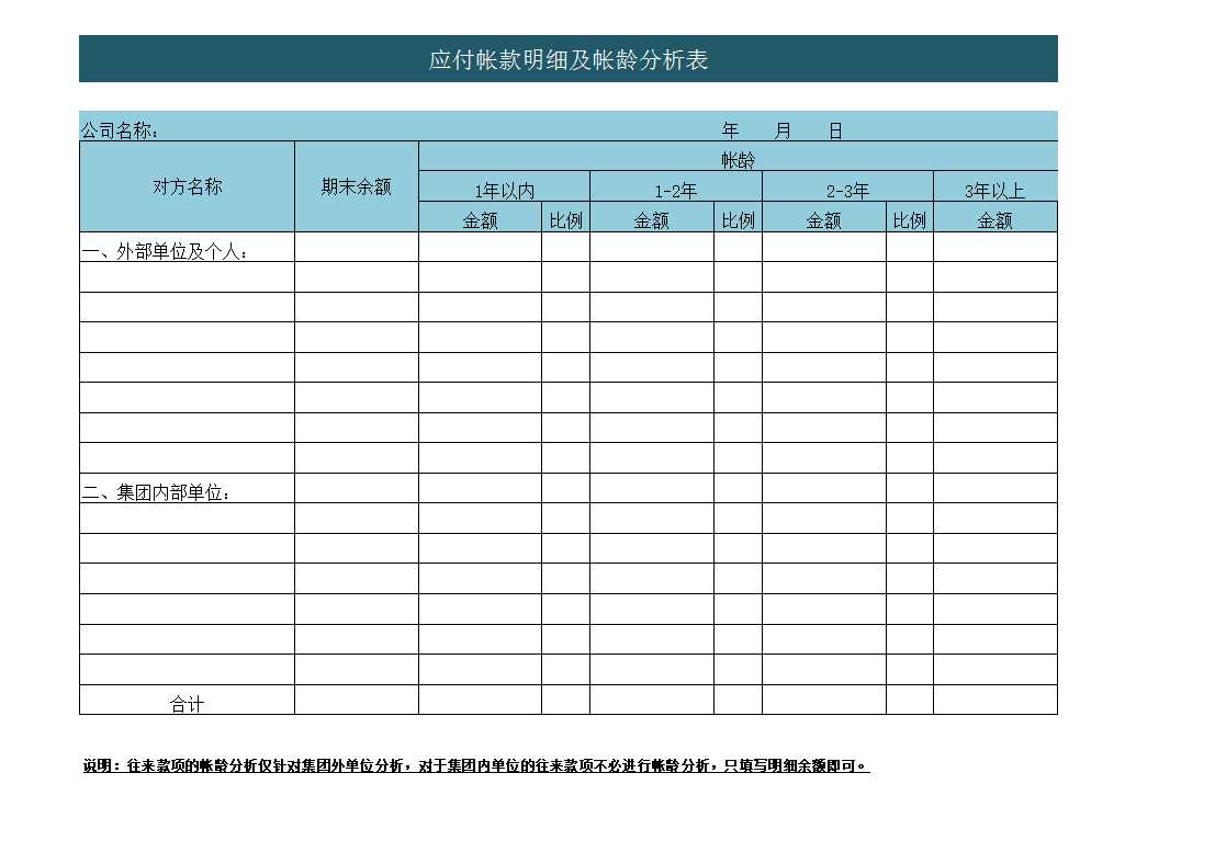 财务报表管理系统Excel模板_06