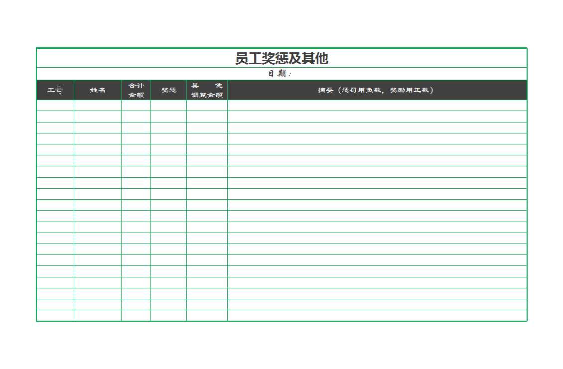 实用的工资管理系统Excel模板_09