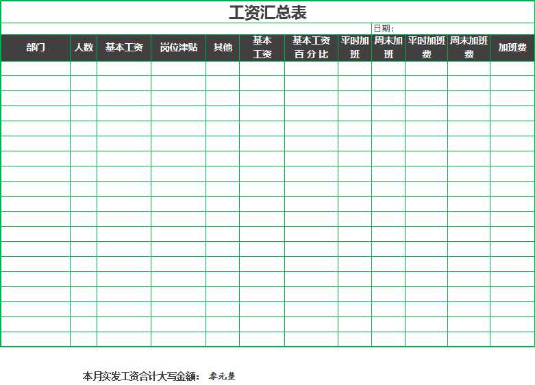 实用的工资管理系统Excel模板_02