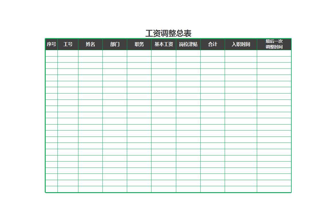 实用的工资管理系统Excel模板_04