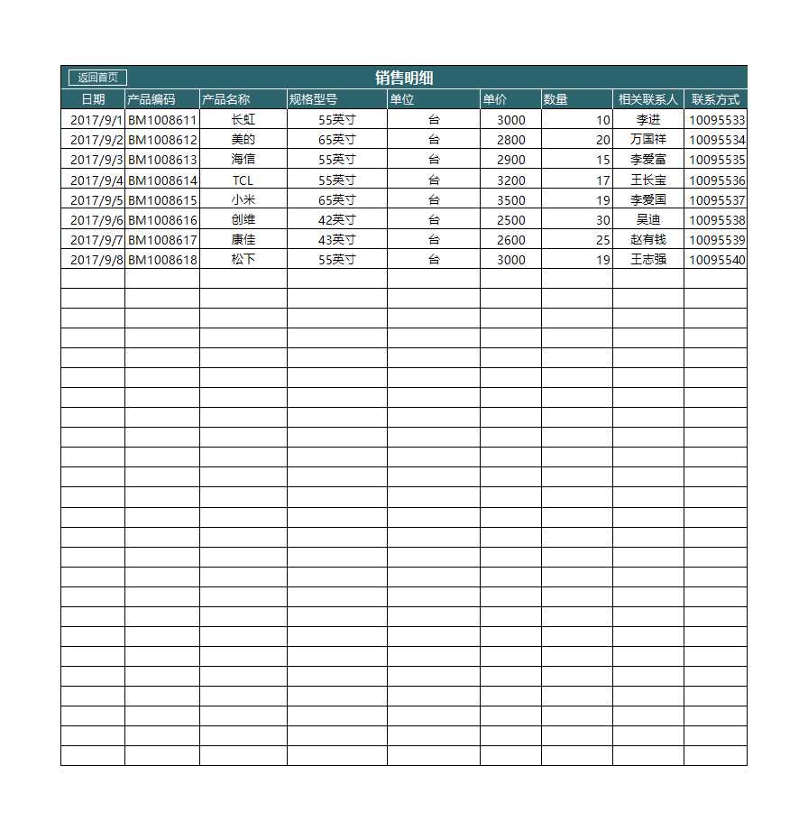 财务收支管理系统Excel模板_03