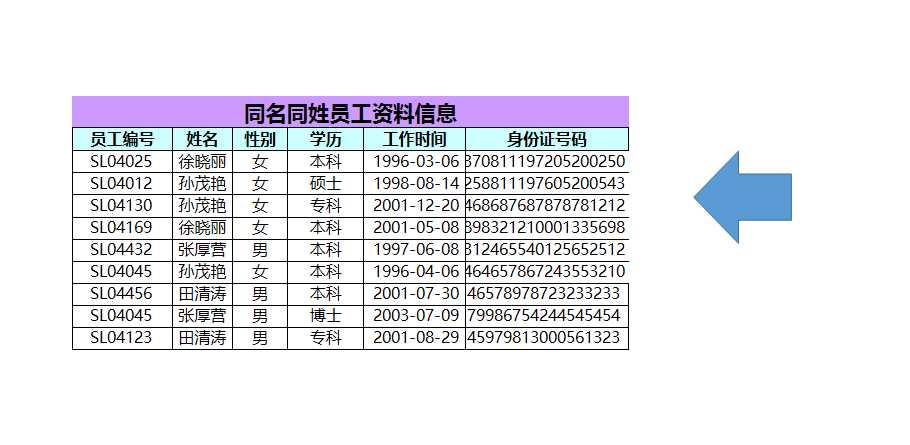 员工资料套表excel模板_02