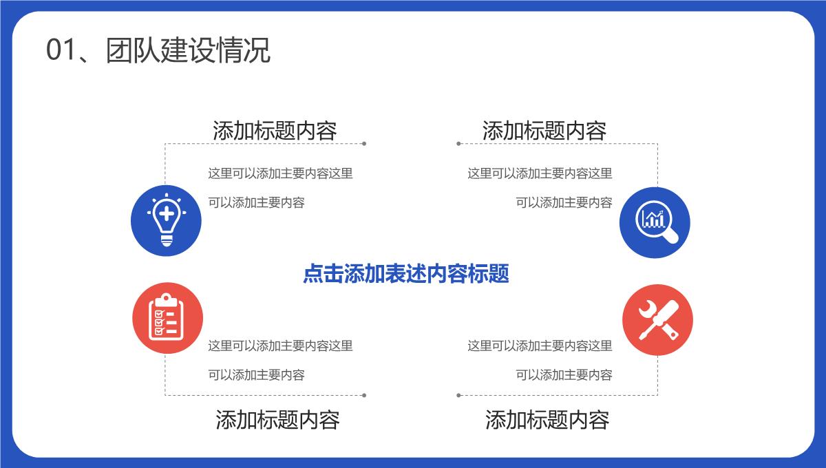 蓝色商务风公司销售部心得体会年终总结年中招商引资工作汇报要点PPT模板_06