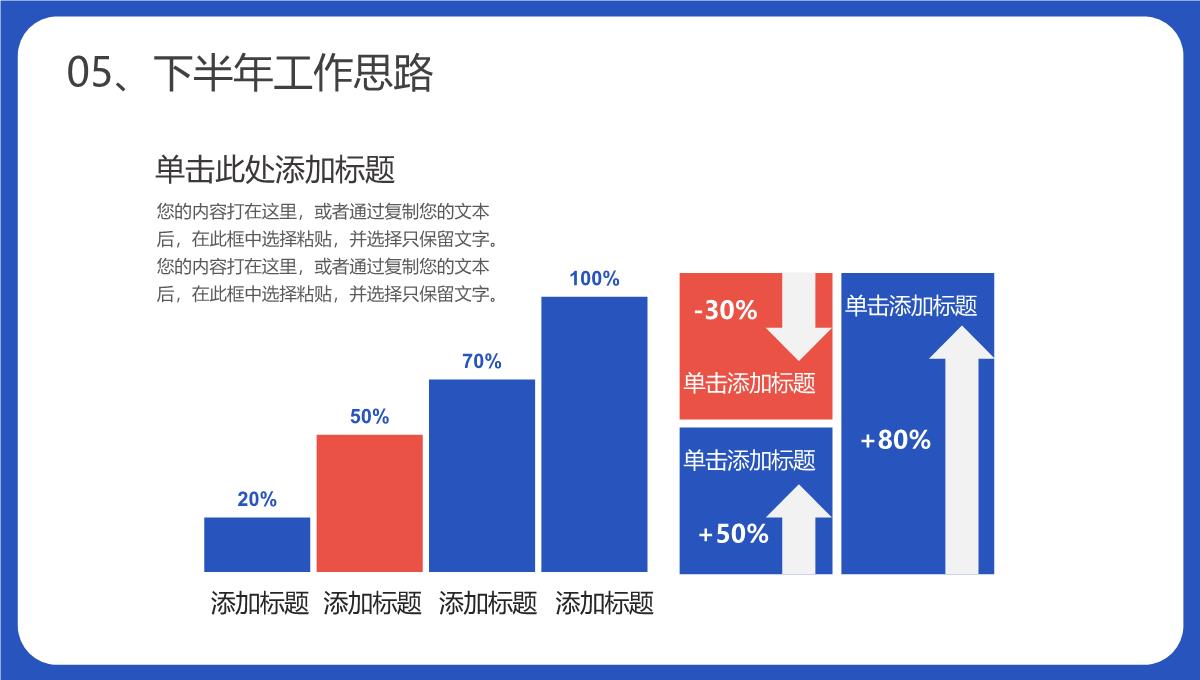 蓝色商务风公司销售部心得体会年终总结年中招商引资工作汇报要点PPT模板_24