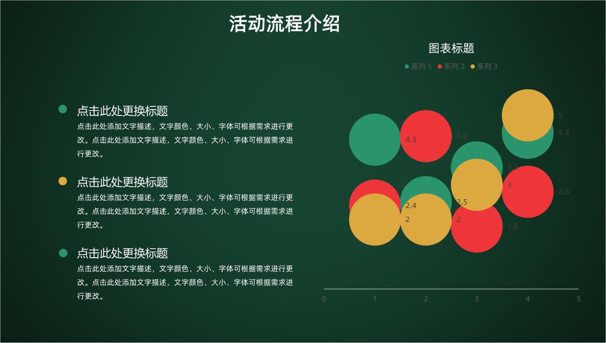 绿色手绘小清新圣诞快乐圣诞节活动策划PPT模板_05