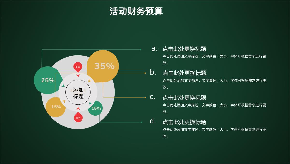 绿色手绘小清新圣诞快乐圣诞节活动策划PPT模板_10