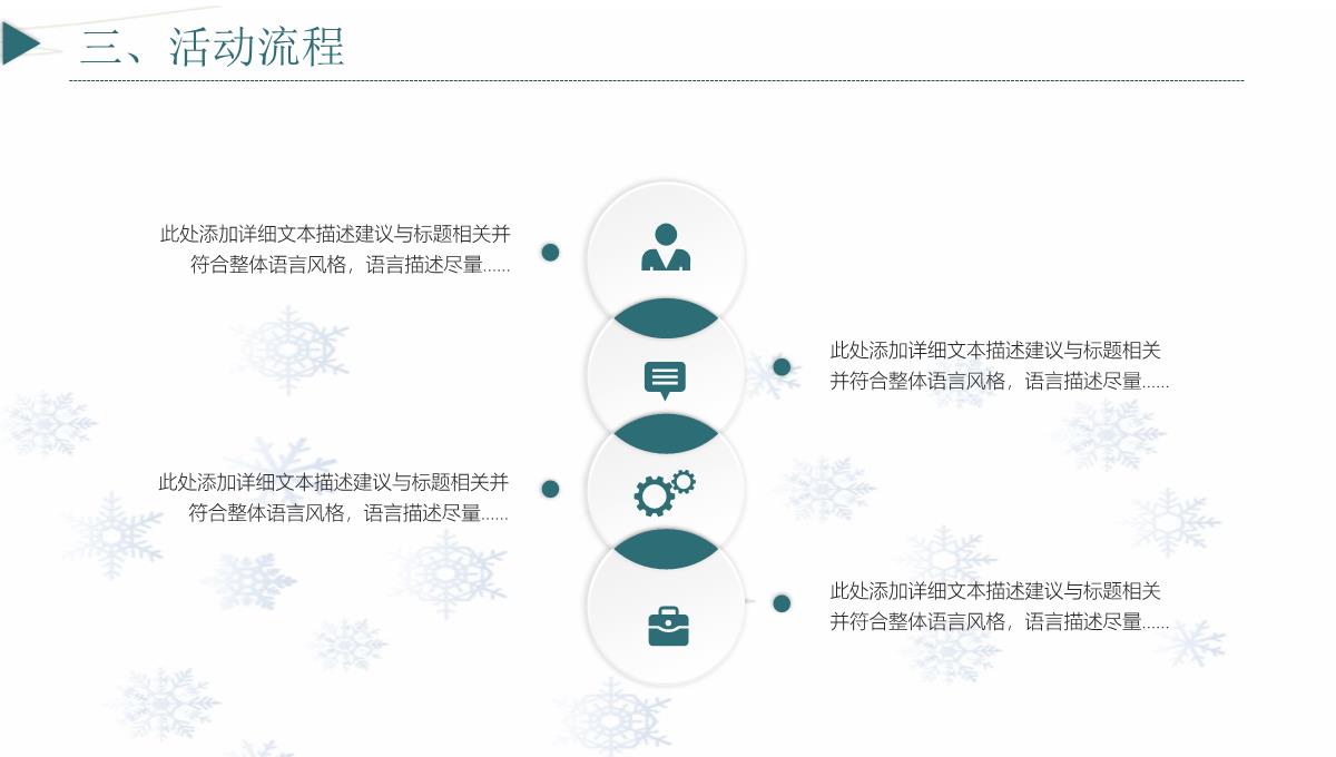 唯美卡通白色圣诞节活动策划汇报总结PPT模板_14