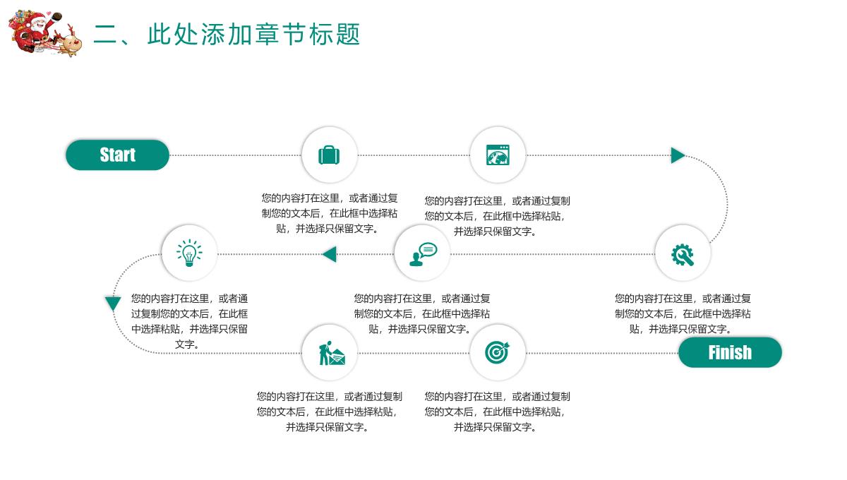 萌萌的圣诞老人圣诞节活动策划方案汇报PPT模板_14