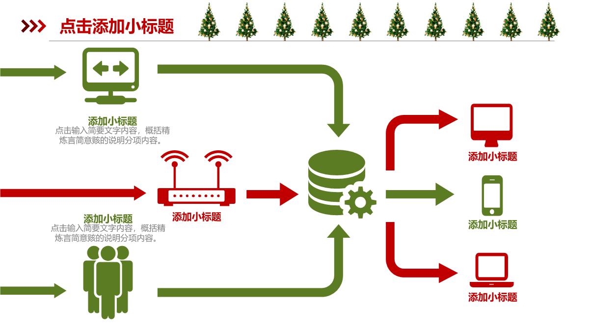 创意贺卡喜庆圣诞节主题活动策划PPT模板_10