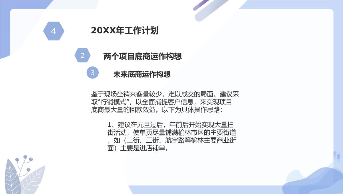 简约扁平化房地产销售经理年终述职报告PPT模板_18