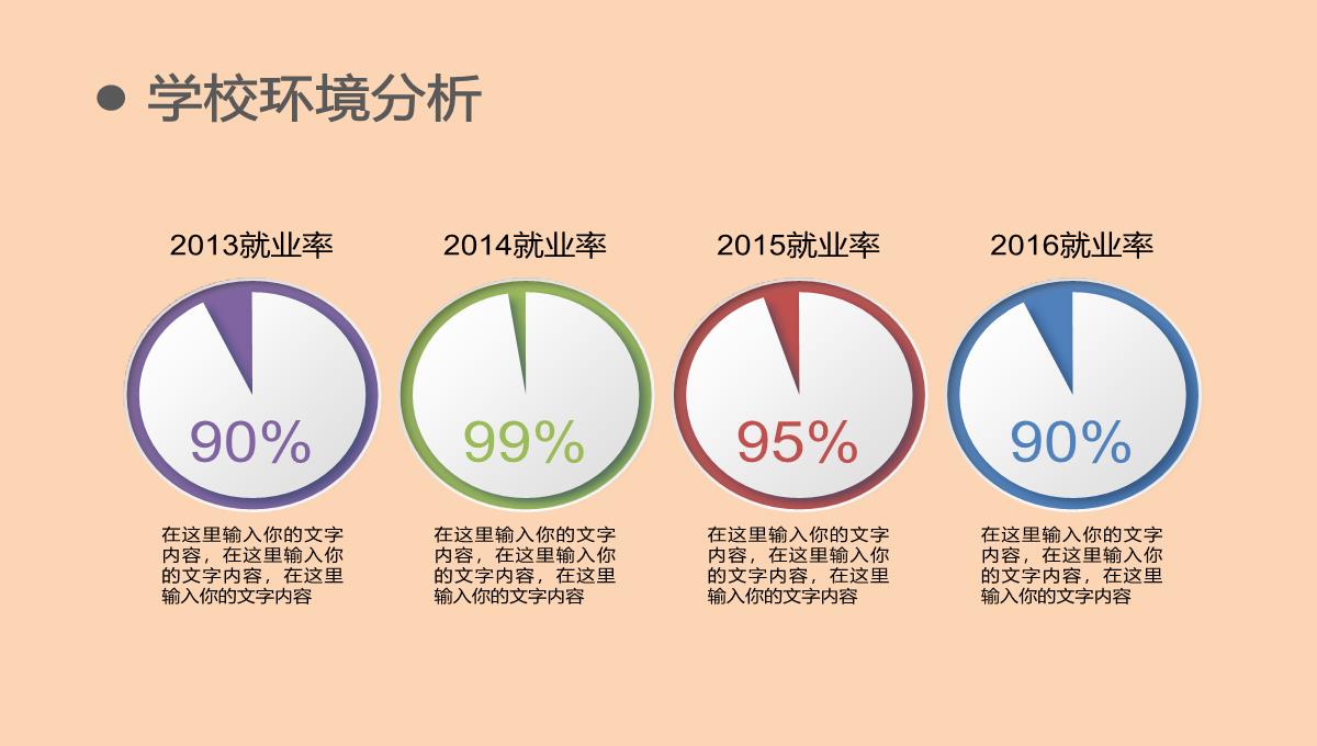 大学生确立目标职业生涯规划PPT模板_14