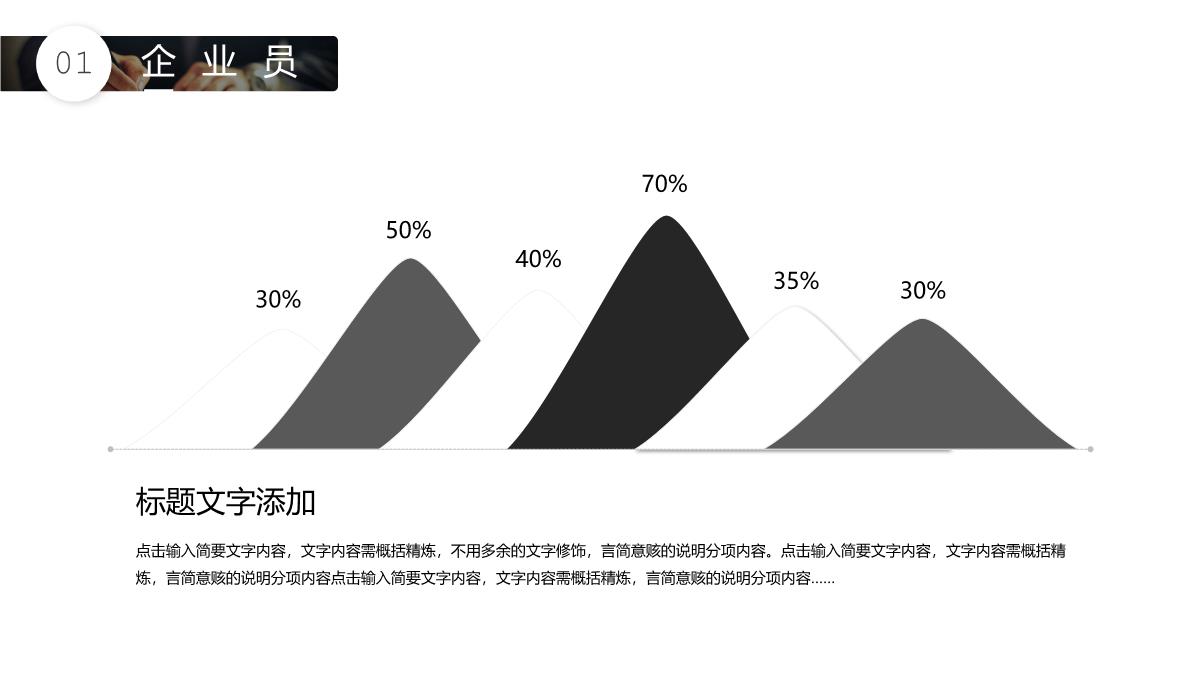 黑色国企员工职业生涯规划PPT模板_06