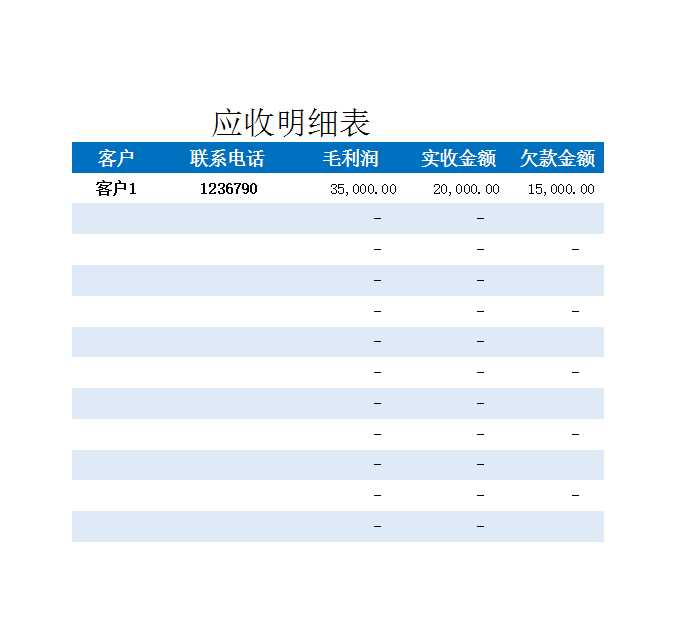 万能通用进销存管理系统Excel模板_08