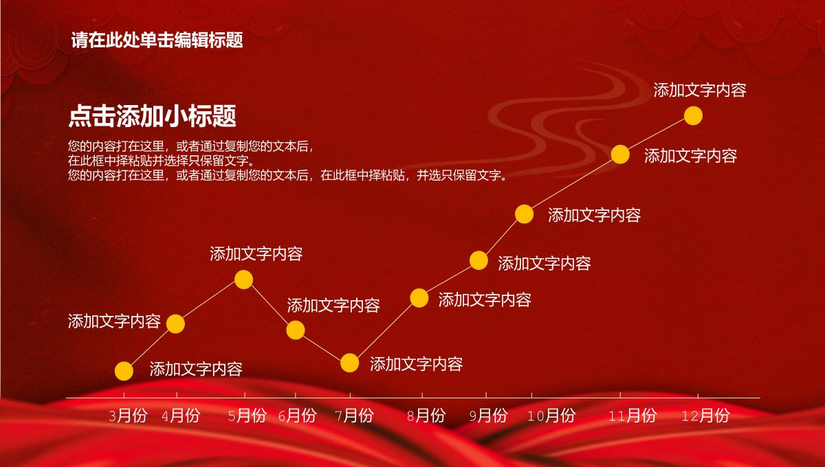 红色简约风企业年度盛典公司客户答谢会PPT模板_09