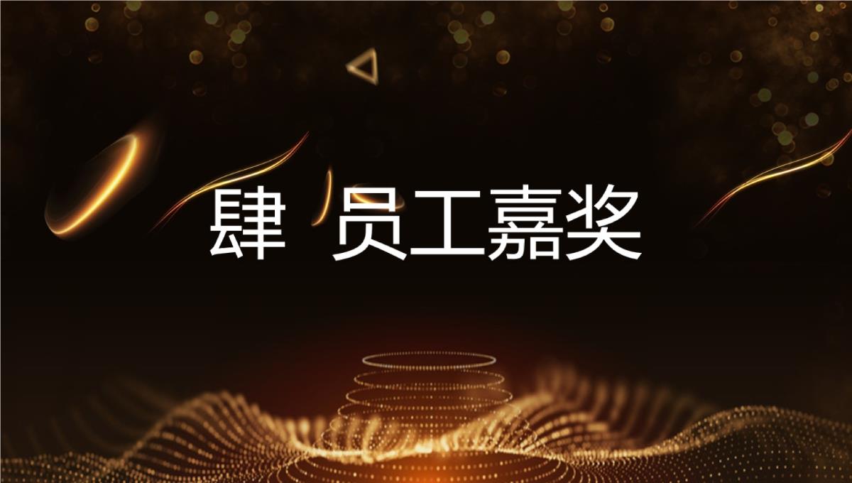 202X缔造未来闪耀未来公司年会盛典员工表彰大会PPT模板_15